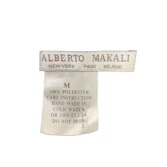 Alberto Makali Blazer Women’s SZM Lacey Overlay Raw Hem On Cuffs Turquoise Black - Picture 5 of 5